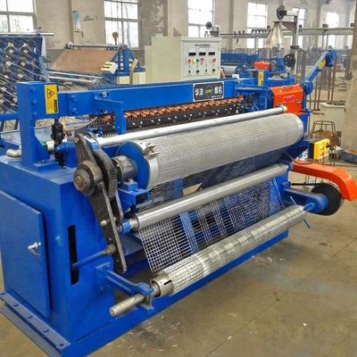 5 फीट चौड़ाई गियरबॉक्स वायर मेष विनिर्माण मशीन 120 मीटर लंबाई: